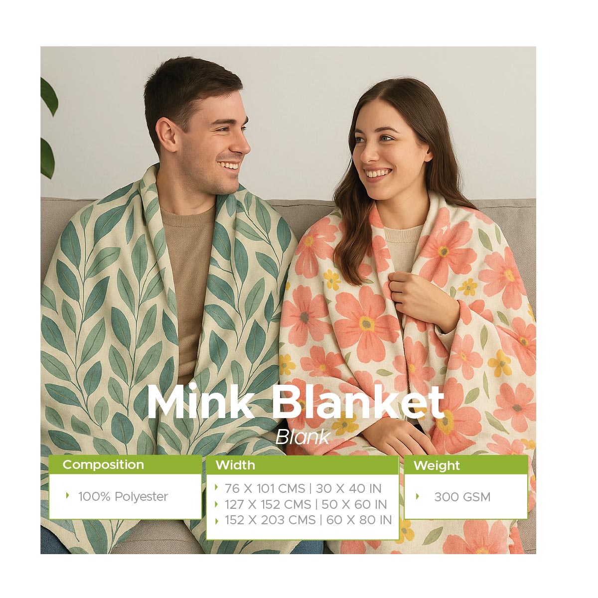 Mink Blanket 152 X 203 CMS | 60 X 80 INCHES - Image 9