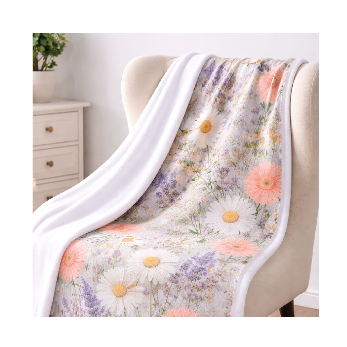 Twin Velvet Blanket 127 X 152 CMS | 50 X 60 INCHES