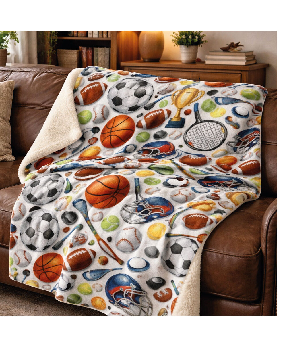 Chenille Blanket - Greentex