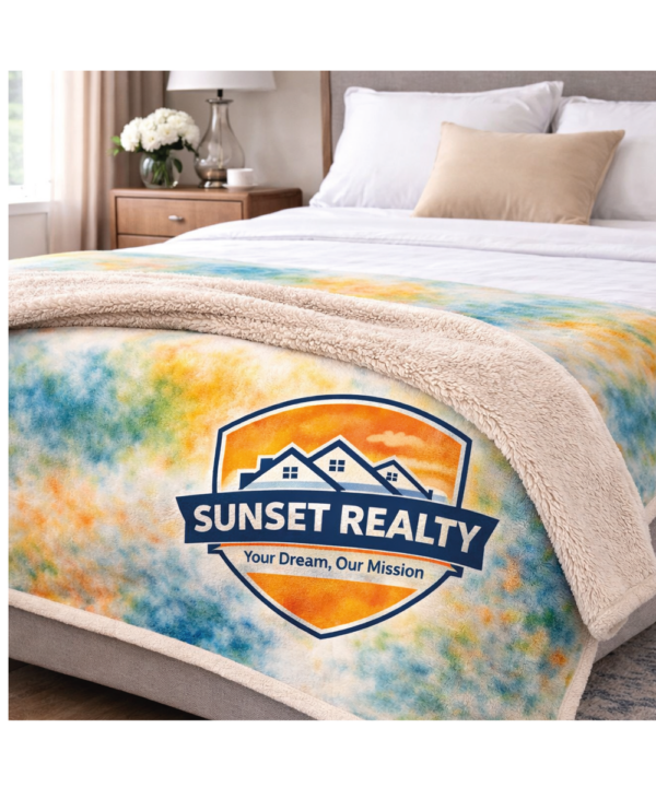 Khaki Sherpa Blanket 127 X 152 CMS | 50 X 60 INCHES