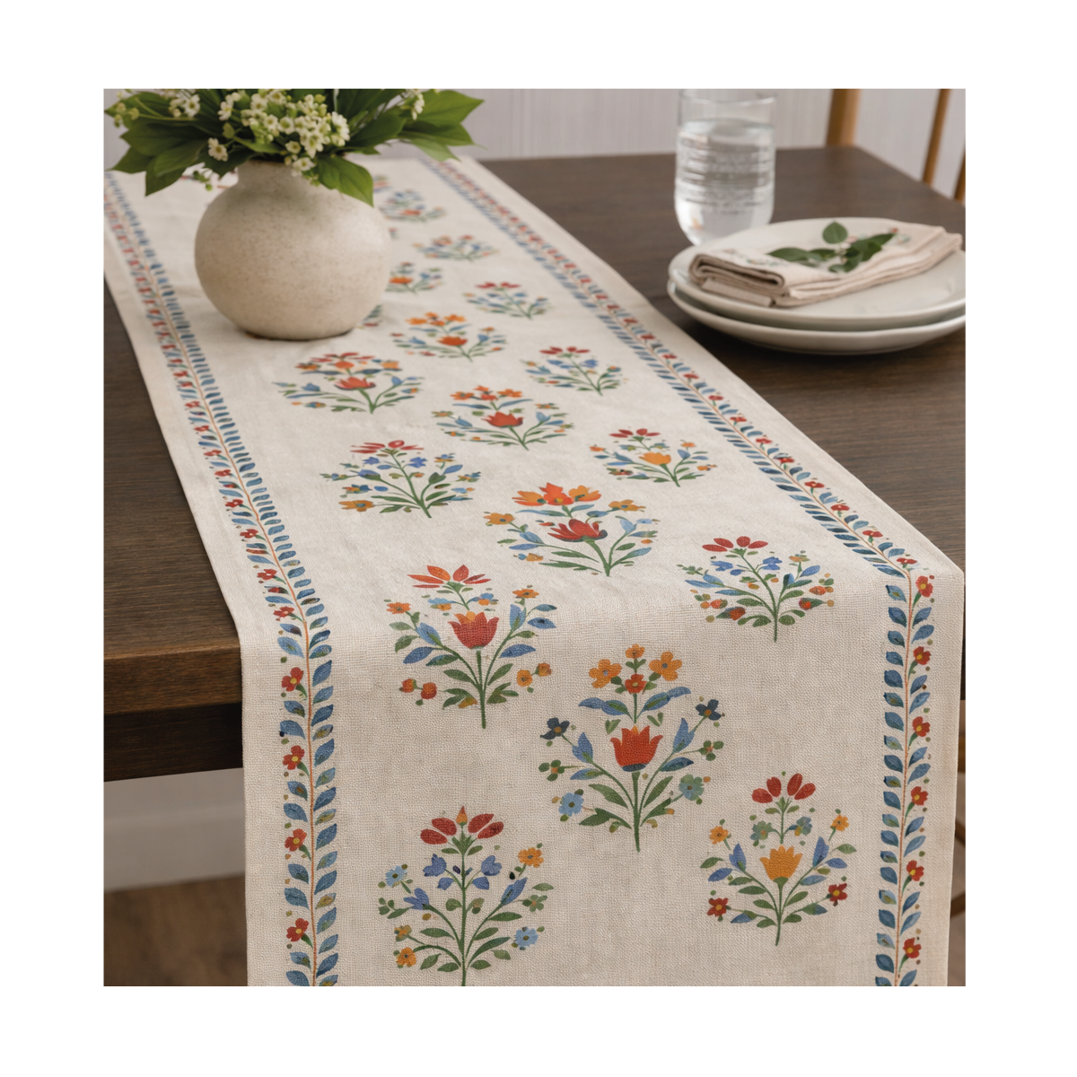 Tablecloth / Table Runner 40 X 150 CMS | 16 X 60 INCHES - Image 3
